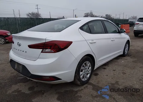 2019 Hyundai Elantra Se from USA, damaged, VIN 5NPD74LF0KH422697
